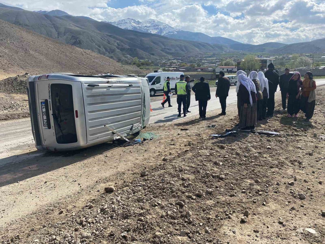 Erzincan’da trafik kazası: 2 yaralı