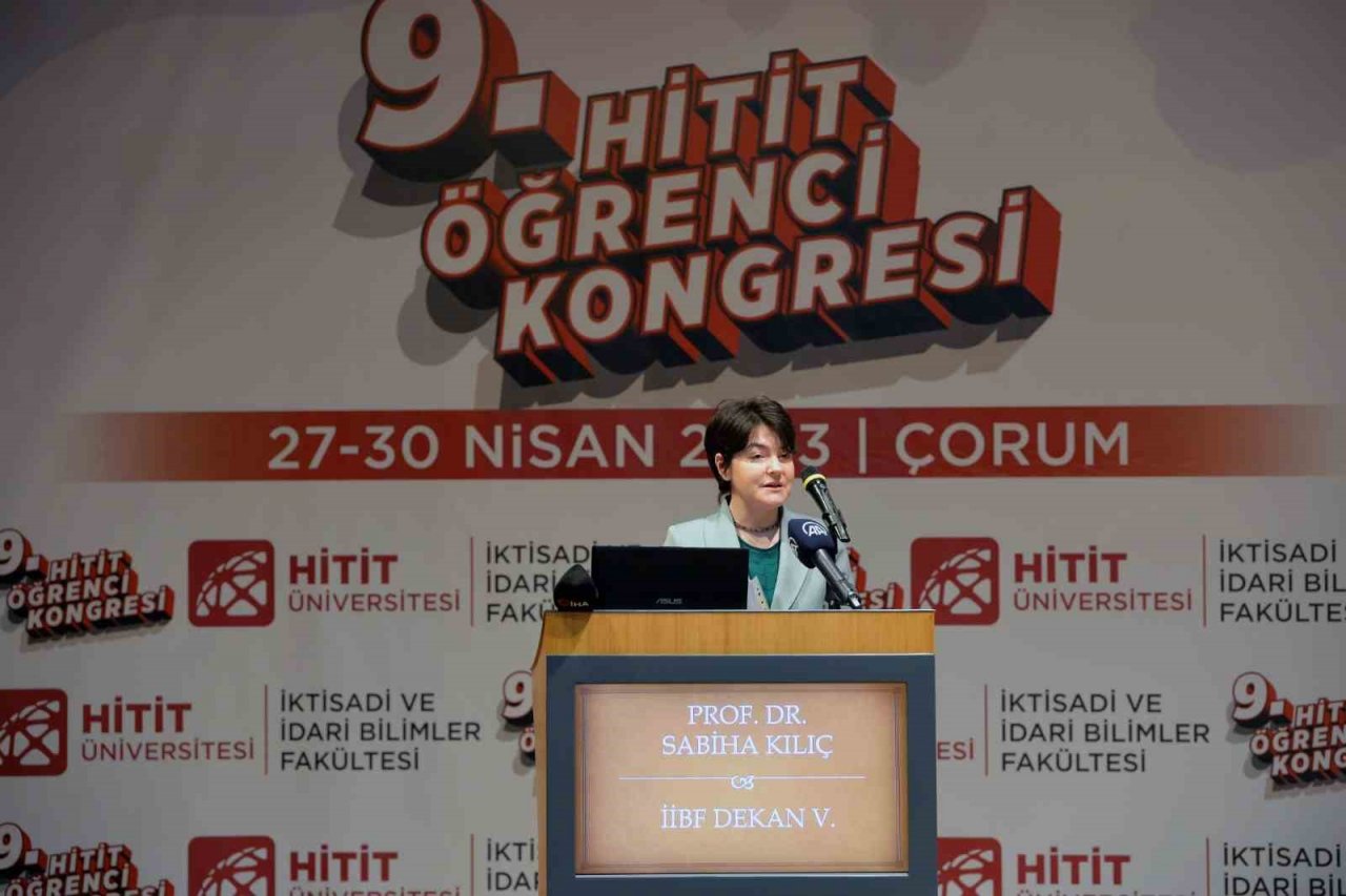 Çorum’da 9. Hitit Öğrenci Kongresi başladı