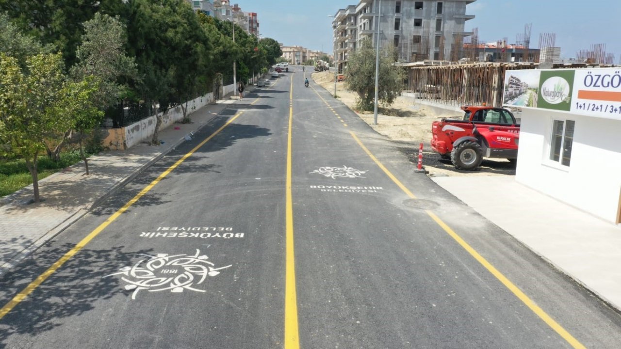 Aydın Büyükşehir Belediyesi yolları tek tek yeniliyor