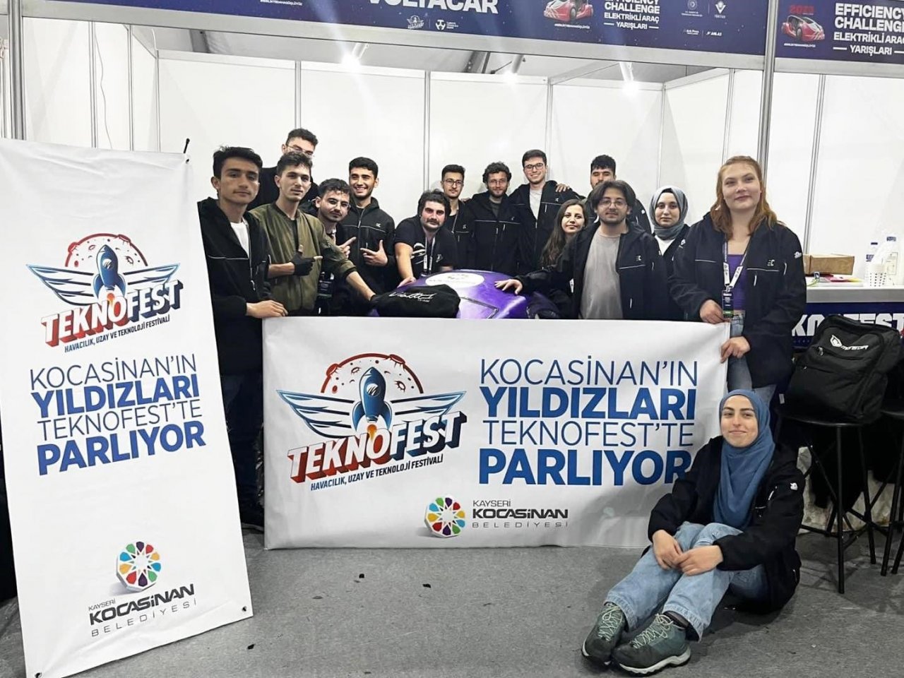 Selçuk Bayraktar Ve Bakan Varank, Kocasinan’ın aracı ile İHA’sına imzasını attı