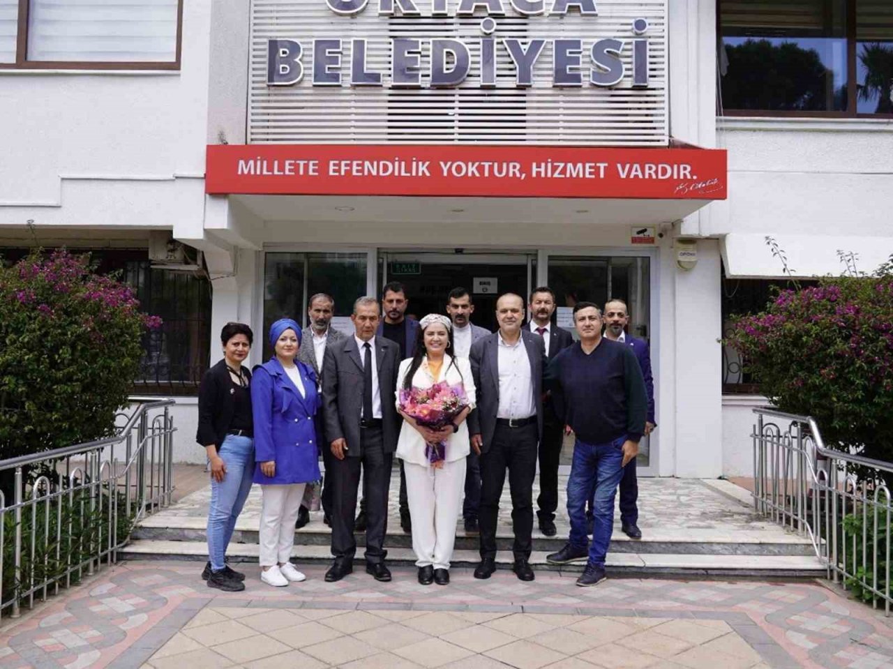 MHP adayı Balcı Ortaca Belediye Başkanı Uzundemir’i ziyaret etti