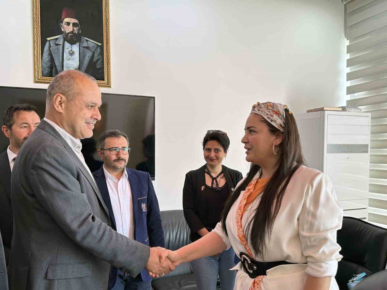 MHP adayı Balcı Ortaca Belediye Başkanı Uzundemir’i ziyaret etti