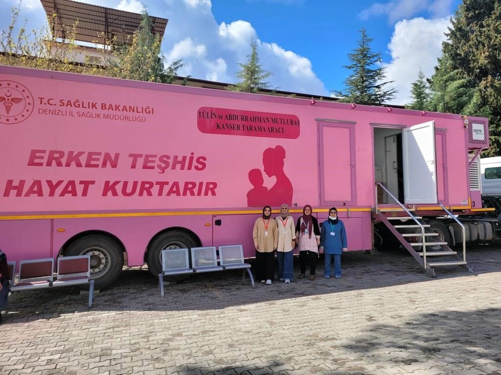 Mobil Kanser Tarama Tırı hayat kurtarmak için sahada