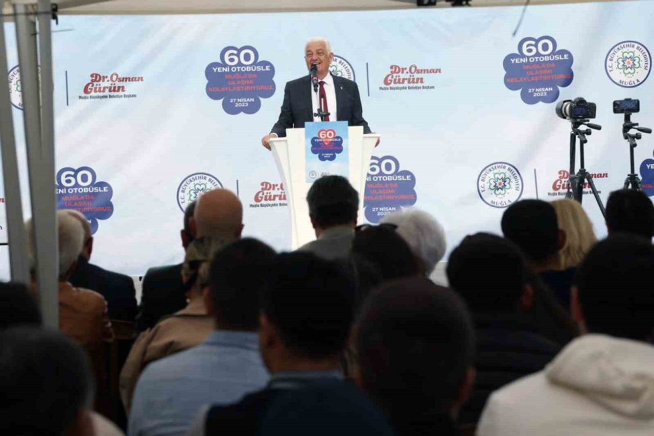 60 yeni otobüsü hizmete alındı