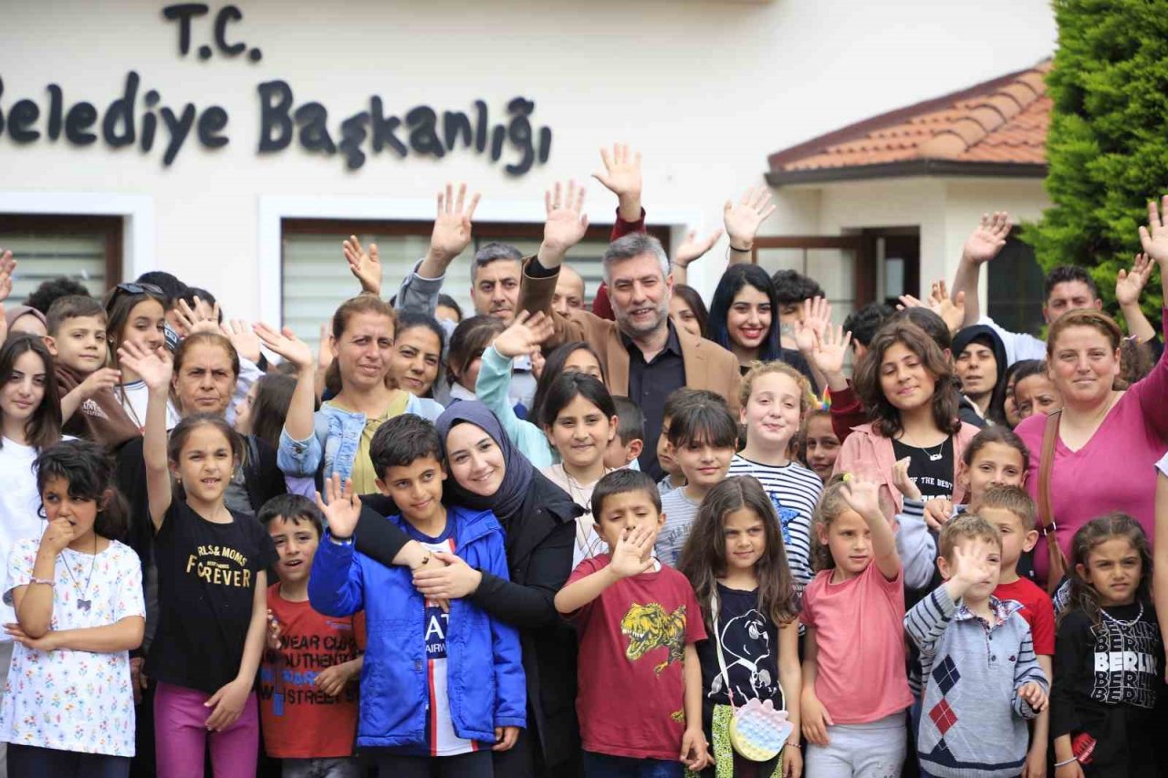 Antakyalı çocuklar Şile’de moral buldu