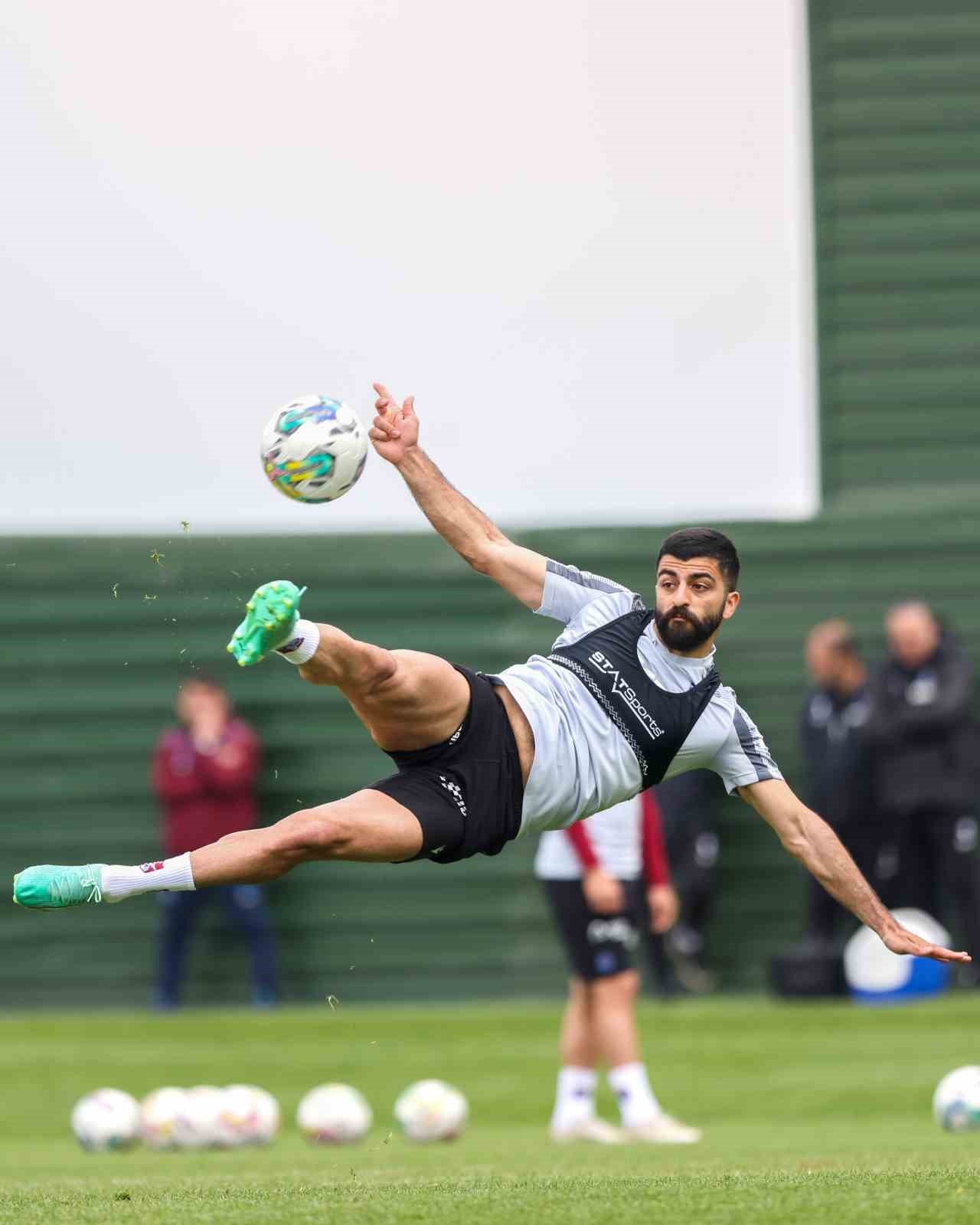 Trabzonspor, Konyaspor maçı hazırlıklarını sürdürdü