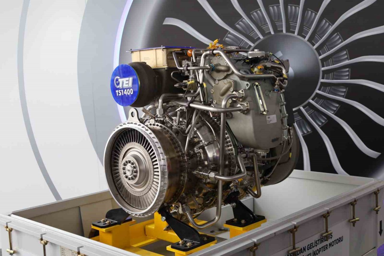 TEI’nin ürettiği yerli ve milli havacılık motorları TEKNOFEST’te sergileniyor