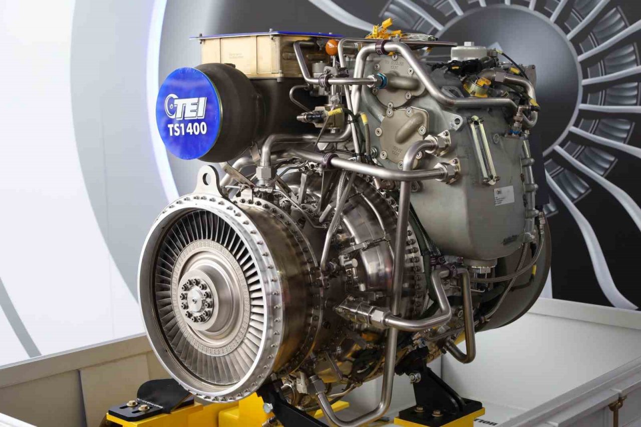 TEI’nin ürettiği yerli ve milli havacılık motorları TEKNOFEST’te sergileniyor