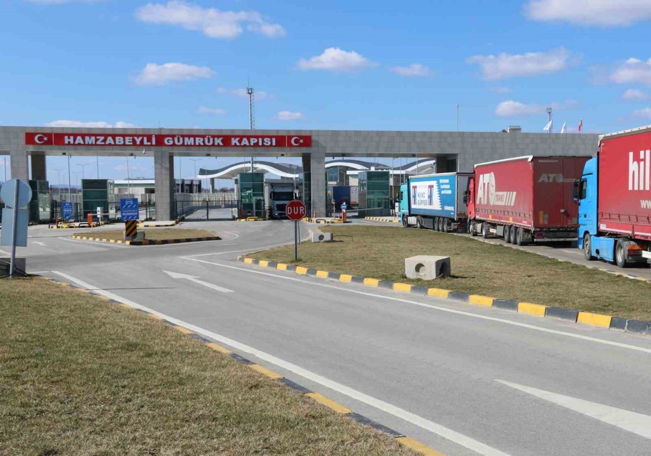 Trakya illeri Mart ayında 49 milyon dolar cari fazla verdi