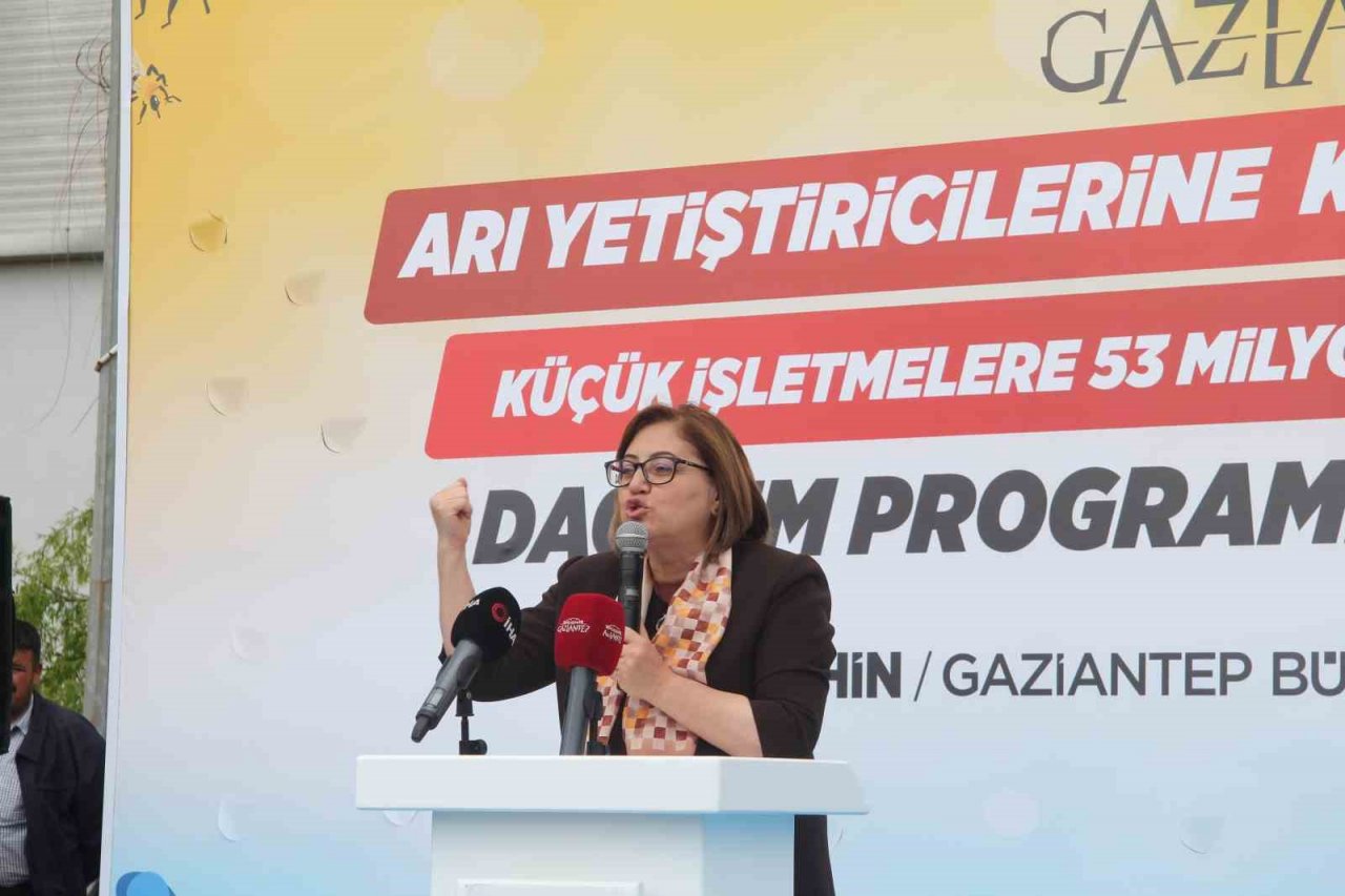 Gaziantep’te arı yetiştiricilerine ve çiftçilere dev destek