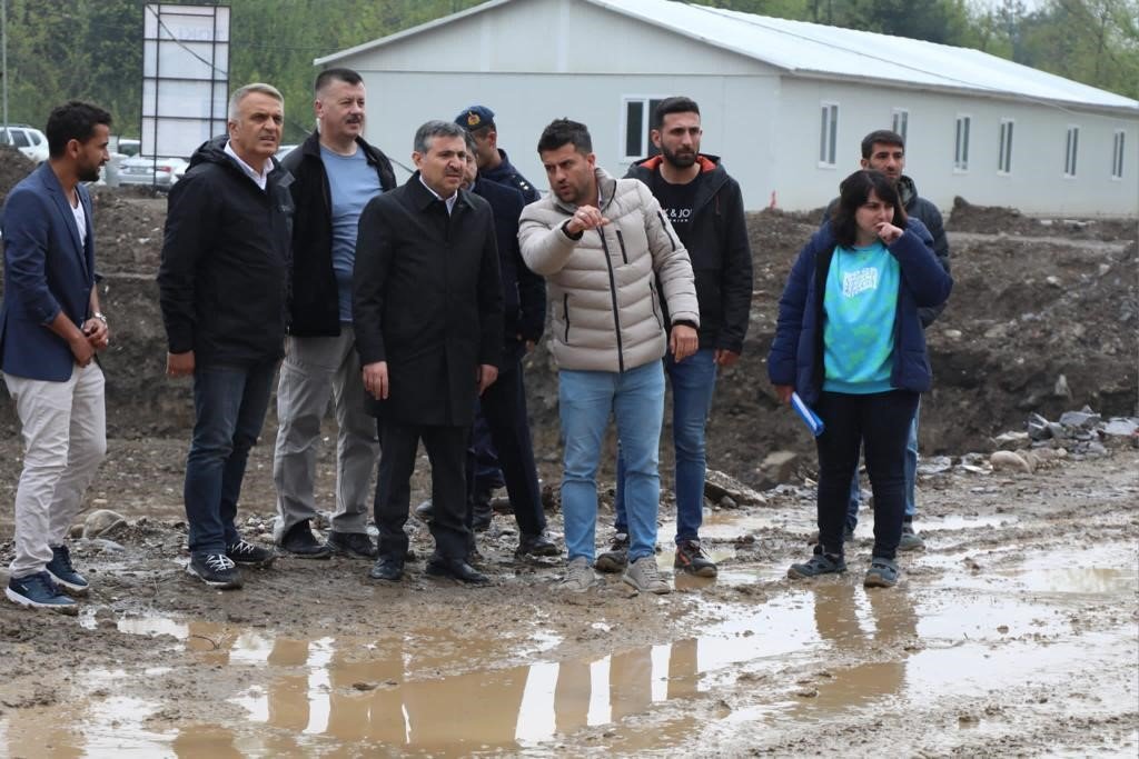 Sosyal konut projesinin temelleri atıldı