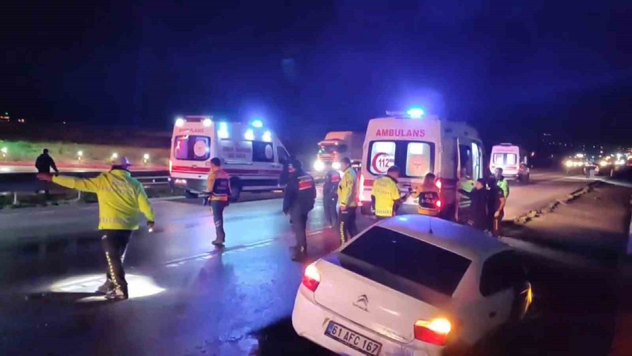 Amasya’da otomobilin çarptığı yaya hayatını kaybetti