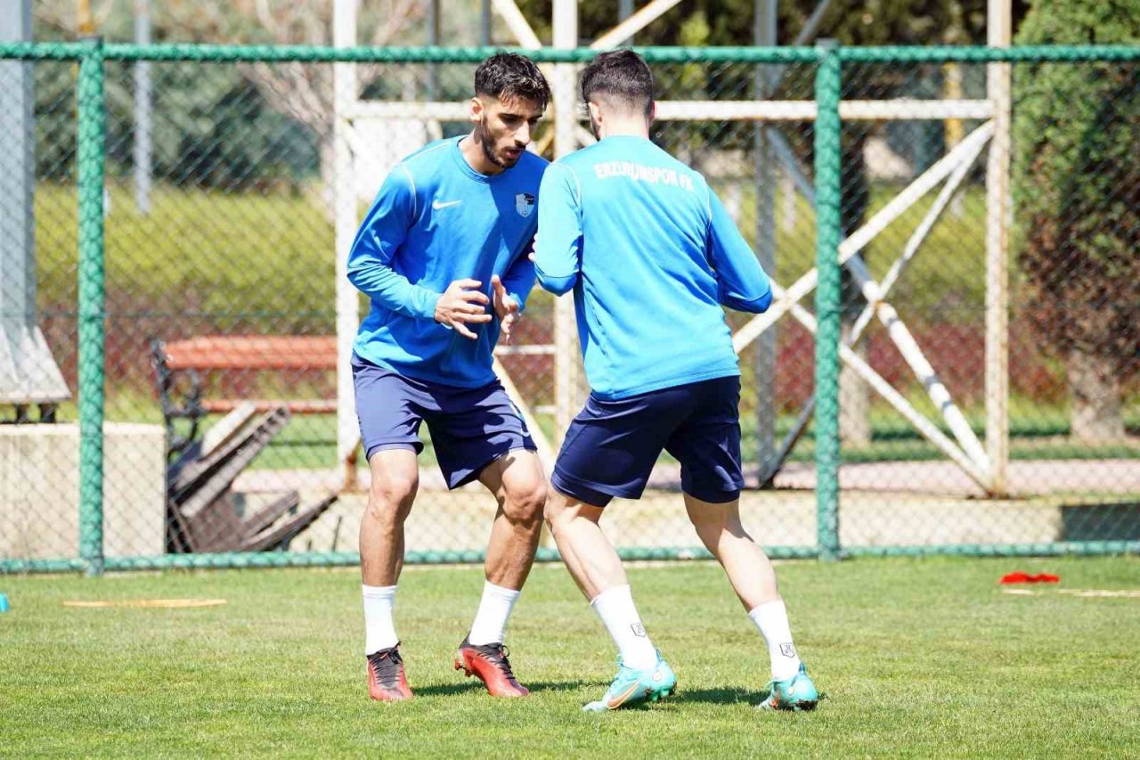 Erzurumspor Futbol Kulübü, Sakaryaspor maçı hazırlıklarını sürdürdü