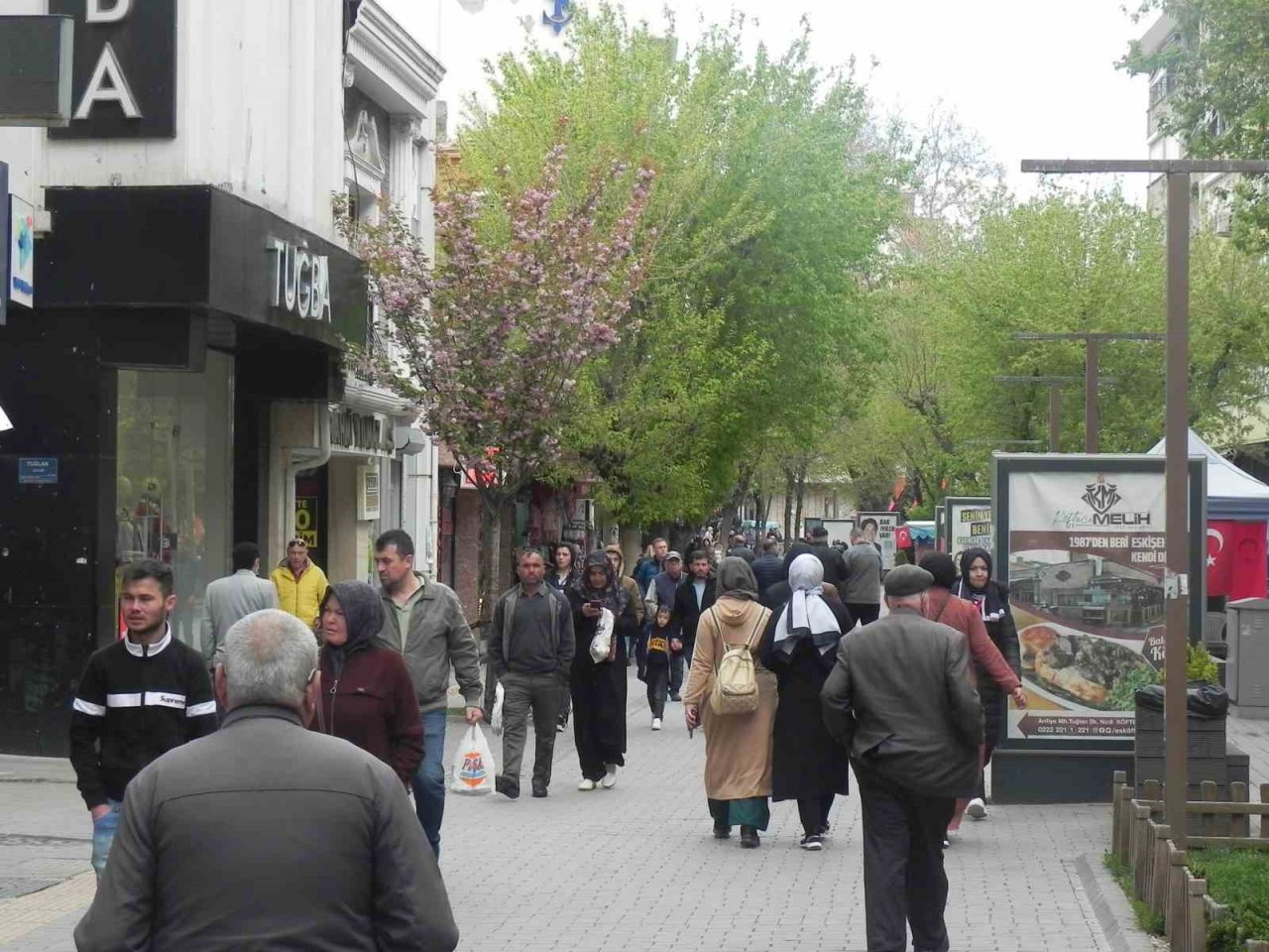 Eskişehir’e kış sanki geri döndü