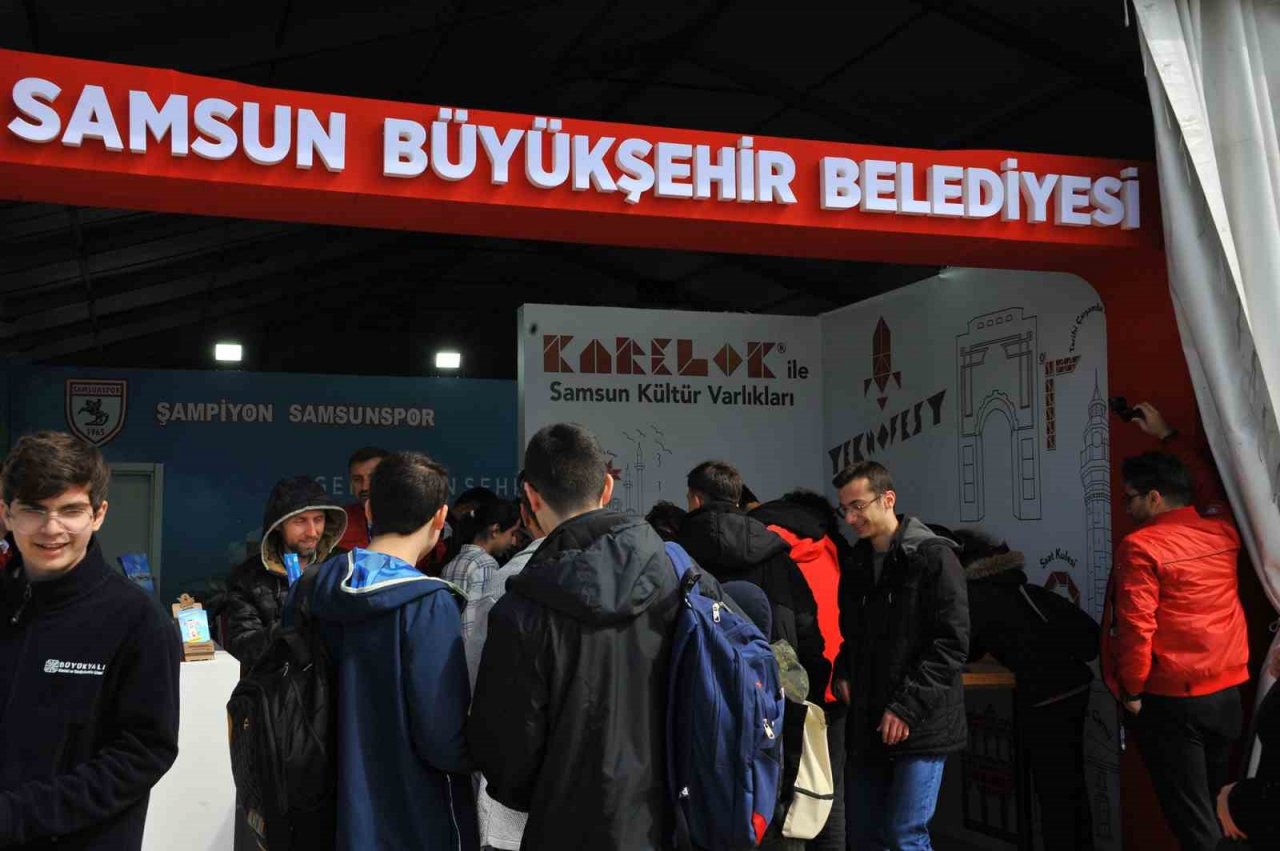 TEKNOFEST 2023’te Samsun standına yoğun ilgi