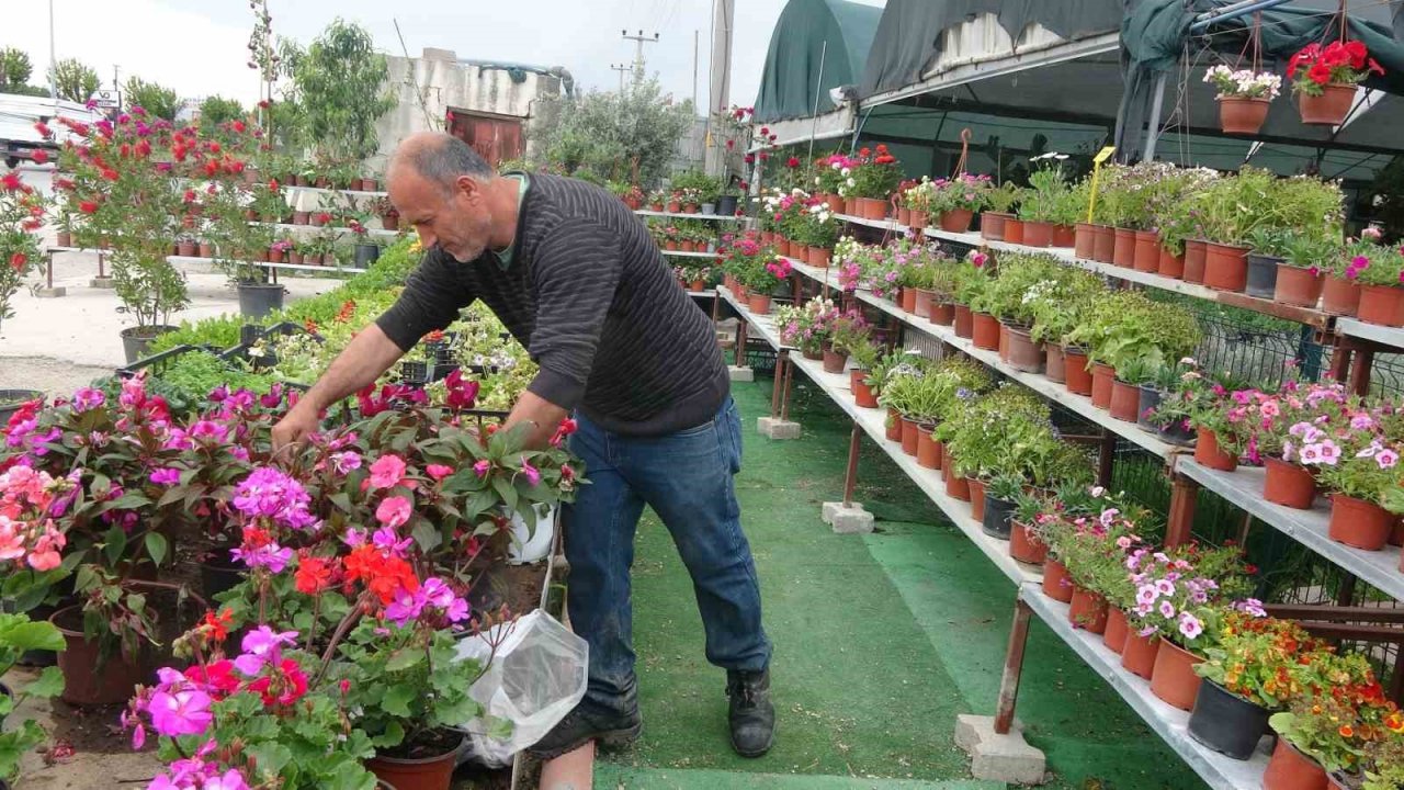 Artan çiçek satışları Hatay’da bu sefer yüz güldürmedi
