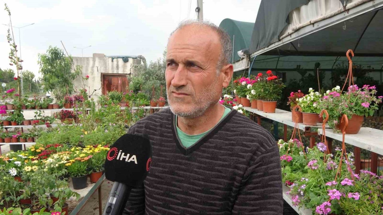 Artan çiçek satışları Hatay’da bu sefer yüz güldürmedi