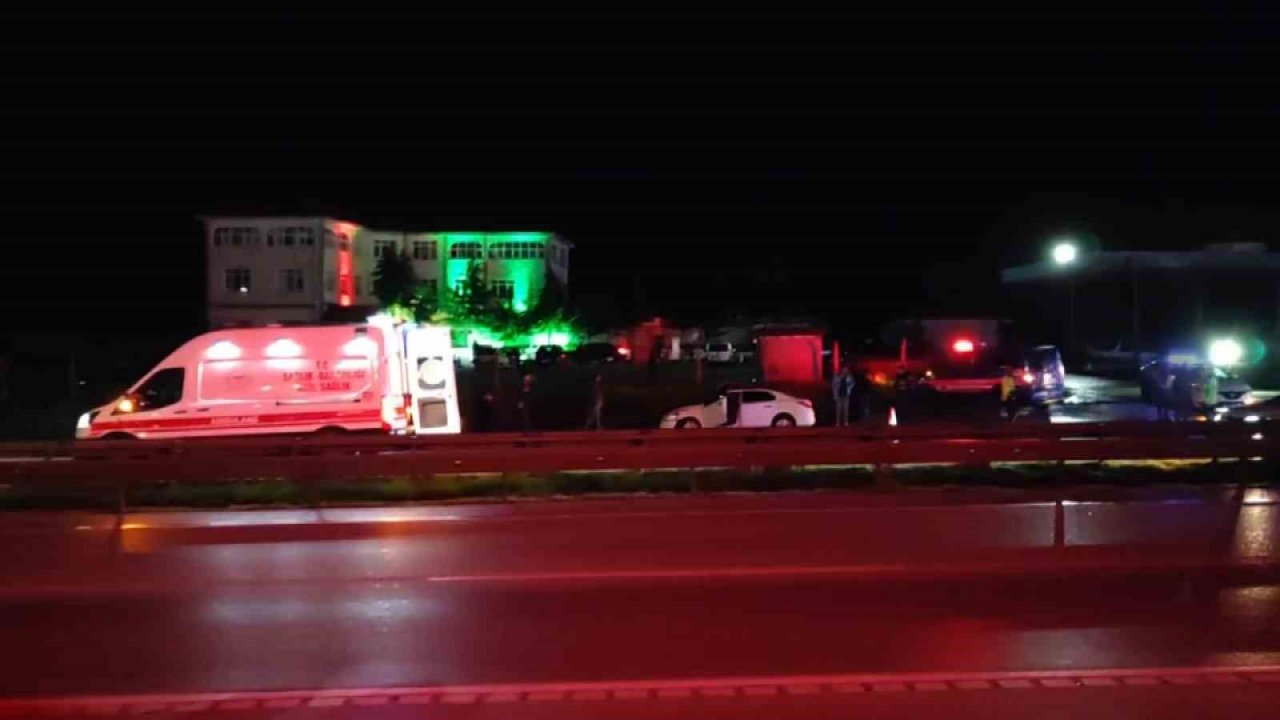 Amasya’da otomobilin çarptığı yaya hayatını kaybetti