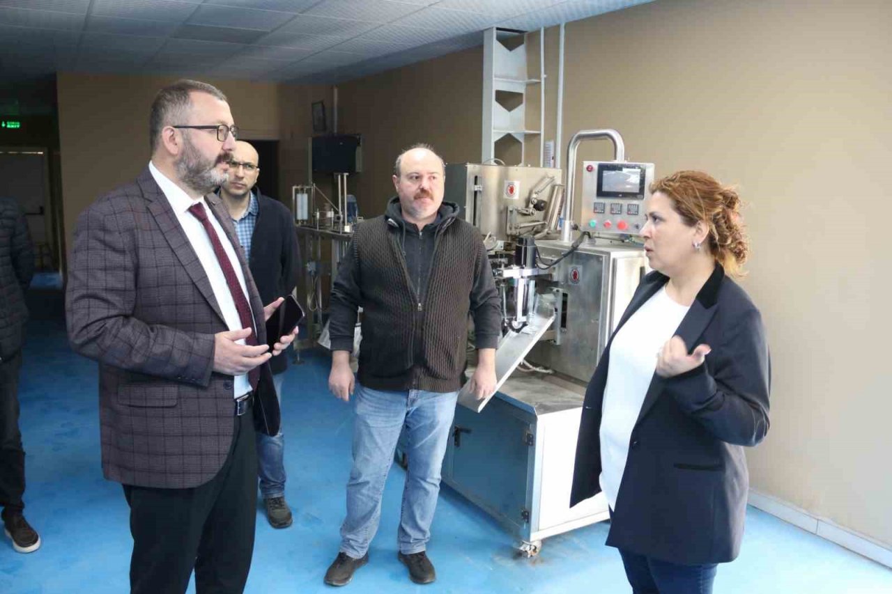 Meslek lisesi öğrencilerine sera ve atölye desteği