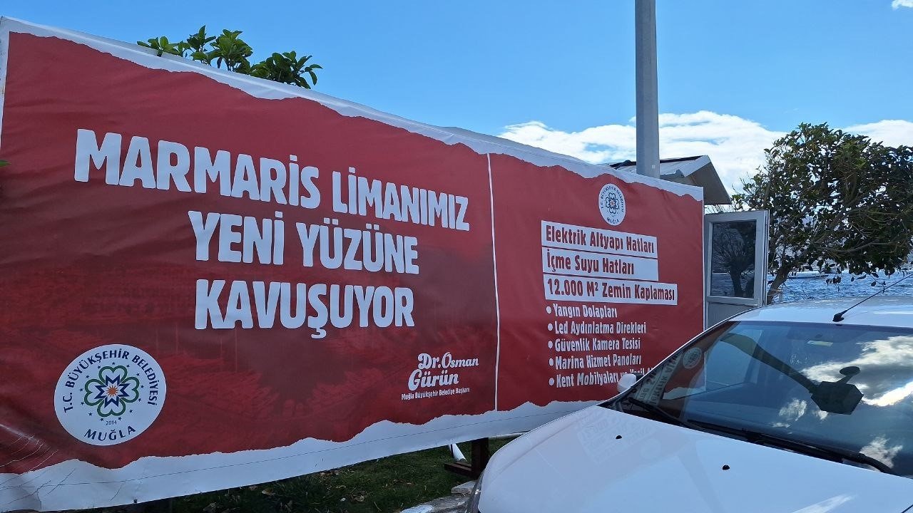 Marmaris’te Oda’lar Yat Limanı’nın bir an önce bitmesini istiyor