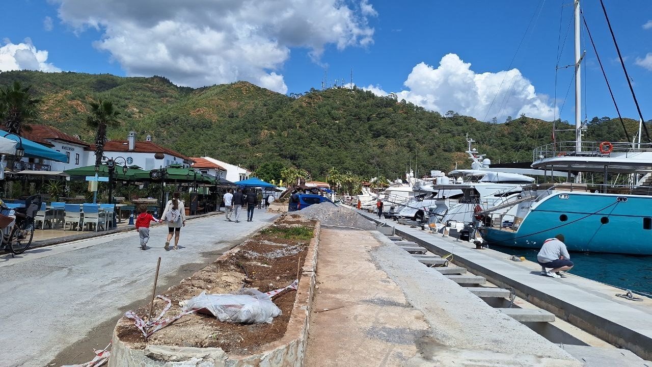 Marmaris’te Oda’lar Yat Limanı’nın bir an önce bitmesini istiyor