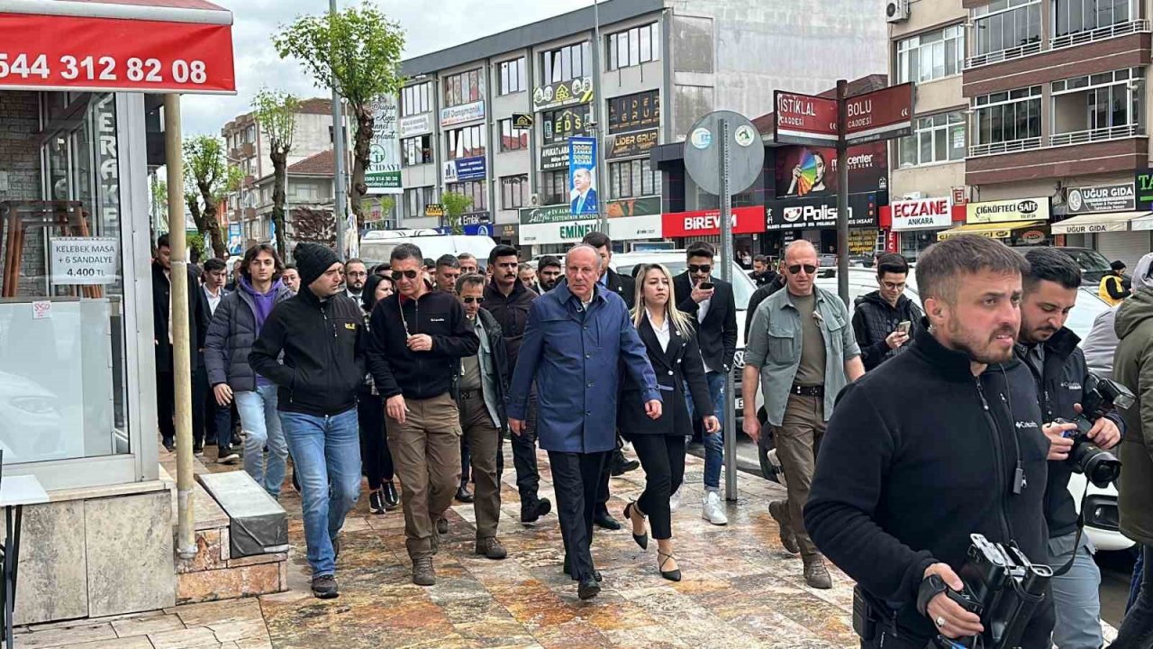 Muharrem İnce’den Davutoğlu’na: "Sen daha halanı ikna edemiyorsan işin bitmiş demektir"