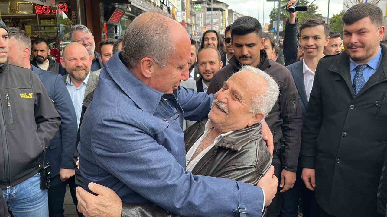 Muharrem İnce’den Davutoğlu’na: "Sen daha halanı ikna edemiyorsan işin bitmiş demektir"