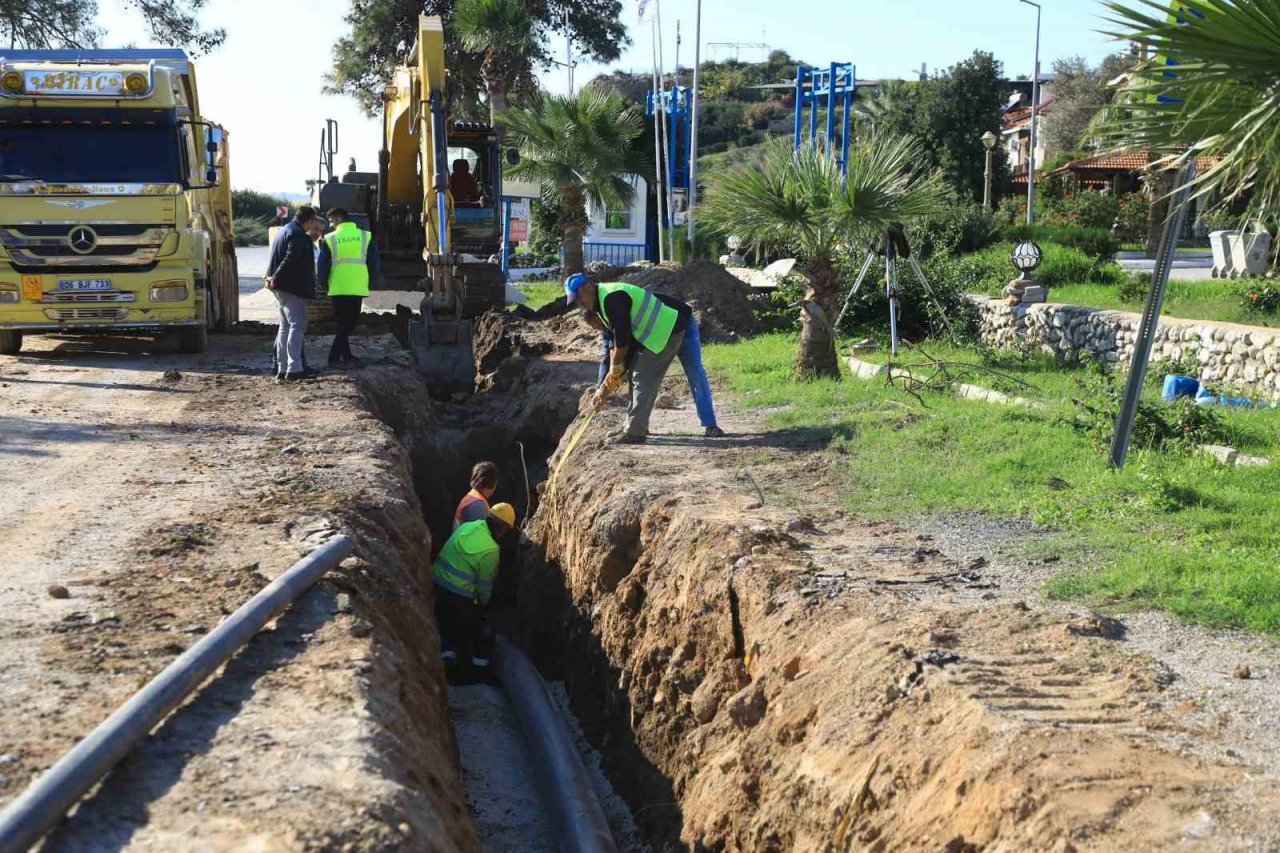 İçme suyu projesinin 35 kilometresi tamamlandı