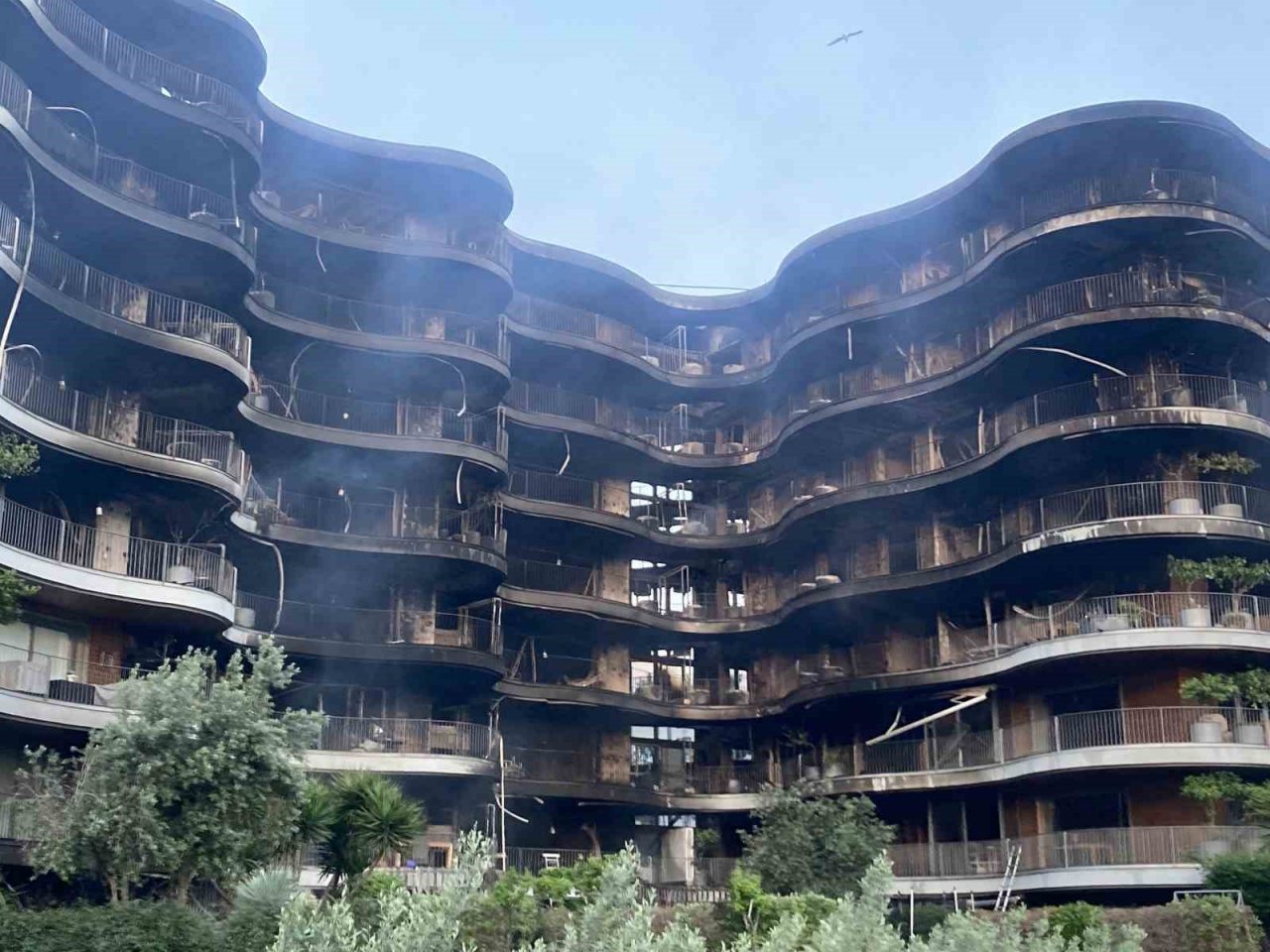 Narlıdere’deki yangınının acı yüzü gün aydınlanınca ortaya çıktı