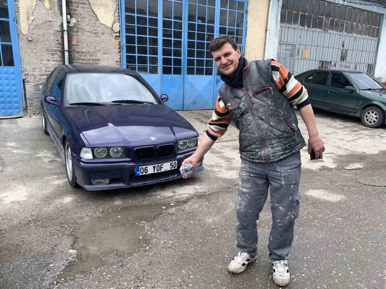 Küçük Sanayi Bölgesine sağlam giren araç arızalı çıkıyor