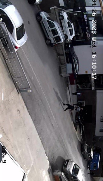 Olası bir facianın önüne geçmek için böyle mücadele verdi