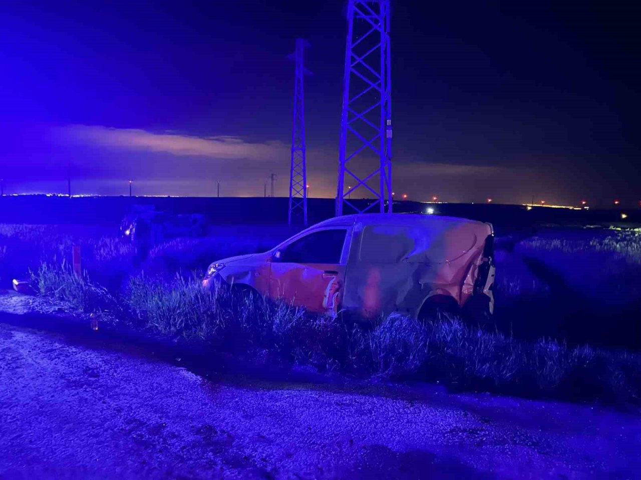 Tekirdağ’da iki otomobilin çarpıştığı kazada 3 kişi yaralandı