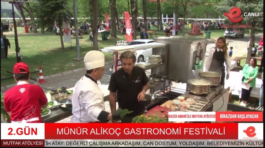 Efeler Gastronomi Festivali’ne Münür Alikoç’un ismi verildi