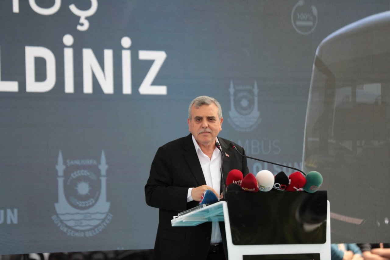 Şanlıurfa’da trambüsler 1 yıl boyunca ücretsiz hizmet verecek
