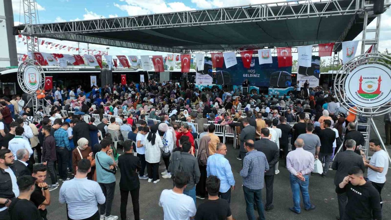 Şanlıurfa’da trambüsler 1 yıl boyunca ücretsiz hizmet verecek