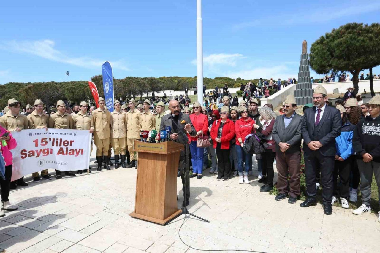 Bursa, Çanakkale’de tek yürek