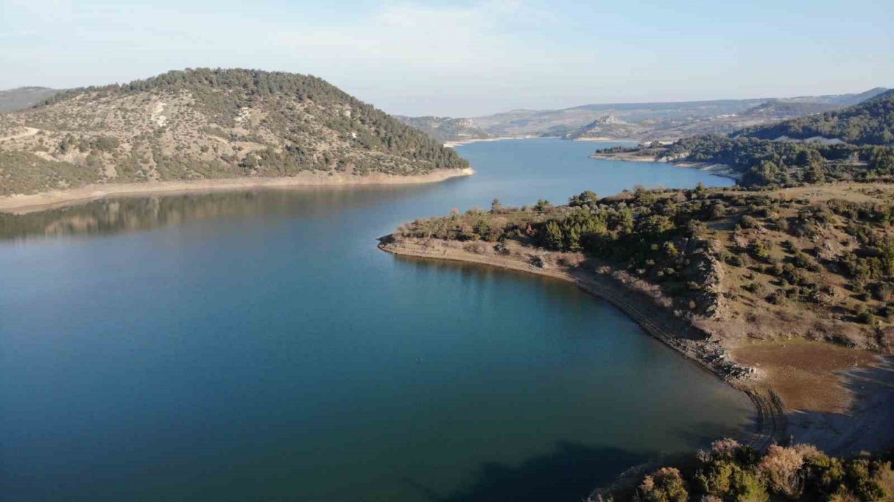 Çanakkale’de suların tükendiği barajlar son yağışlarla birlikte dolmaya başladı