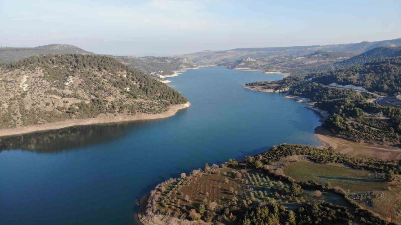 Çanakkale’de suların tükendiği barajlar son yağışlarla birlikte dolmaya başladı