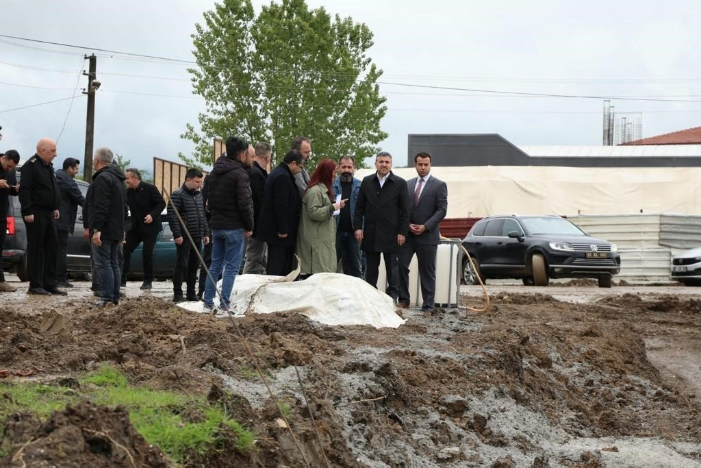 Cumayeri’nde konut yapımına başlandı