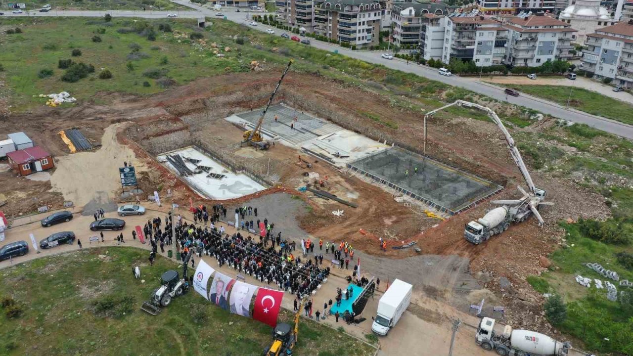 Denizli’nin en büyük içme suyu deposunun temeli atıldı