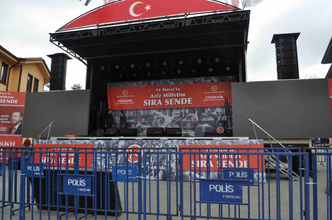 Eskişehir Bahçeli’yi bekliyor