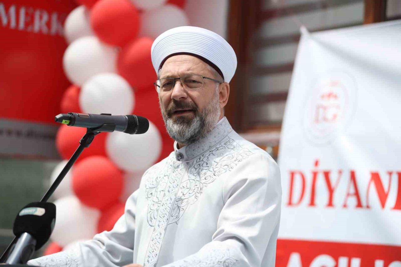 Diyanet İşleri Başkanı Erbaş: “Gençlerimizi daha iyi yetiştirmek için büyük bir gayretin içerisinde olacağız”