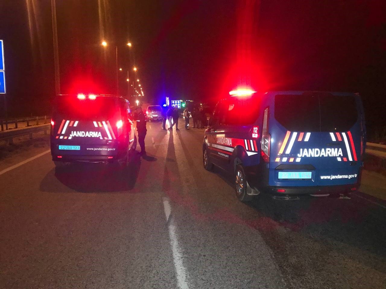 Kapıkule yolunda feci kaza: 78 metre sürüklenen motosiklet sürücüsü hayatını kaybetti