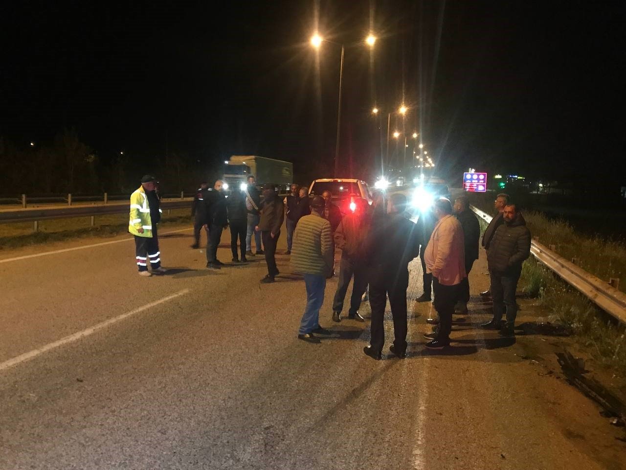 Kapıkule yolunda feci kaza: 78 metre sürüklenen motosiklet sürücüsü hayatını kaybetti