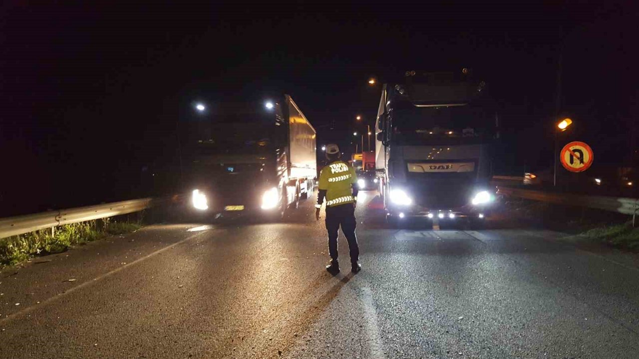 Kapıkule yolunda feci kaza: 78 metre sürüklenen motosiklet sürücüsü hayatını kaybetti