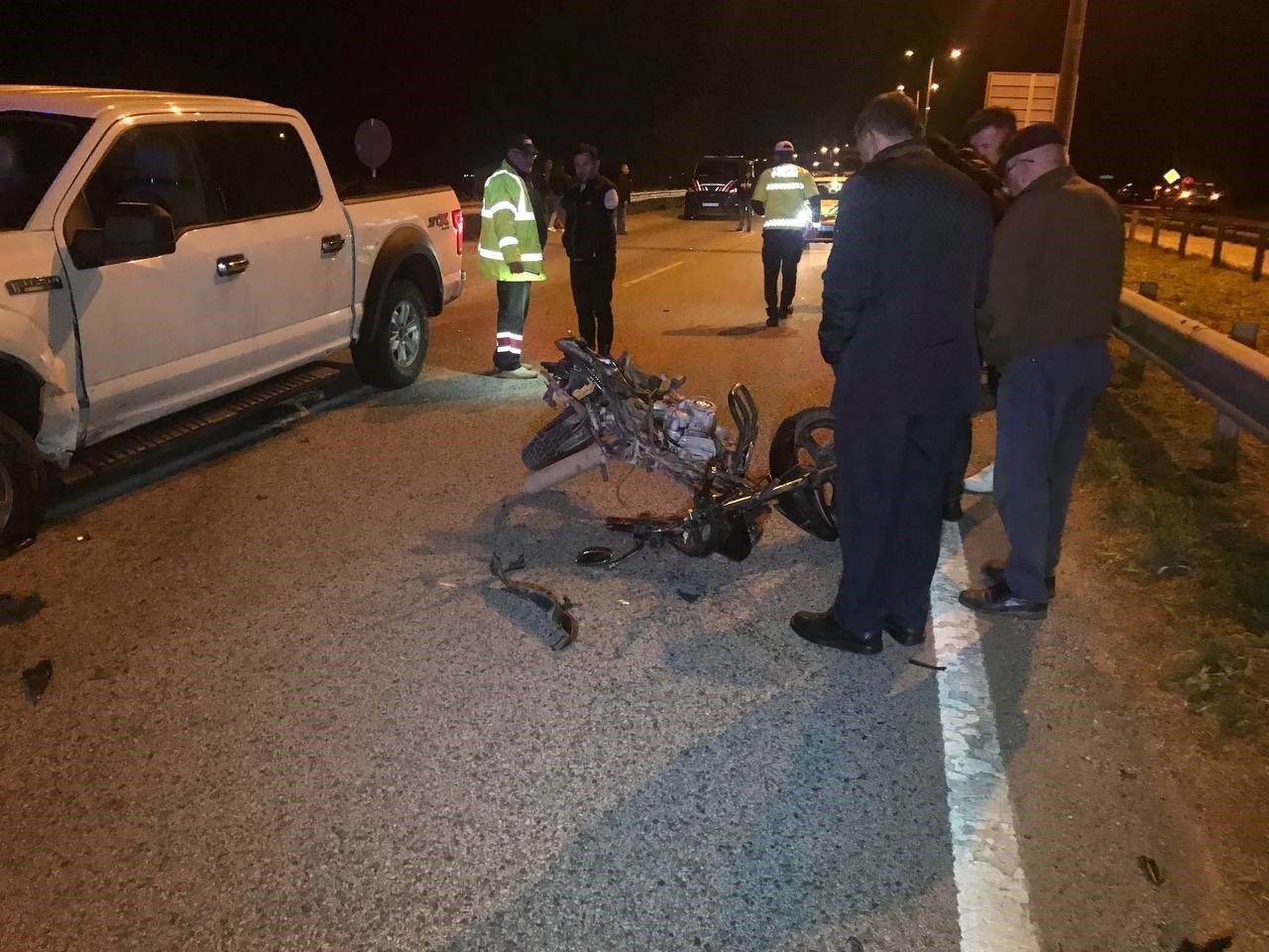 Kapıkule yolunda feci kaza: 78 metre sürüklenen motosiklet sürücüsü hayatını kaybetti