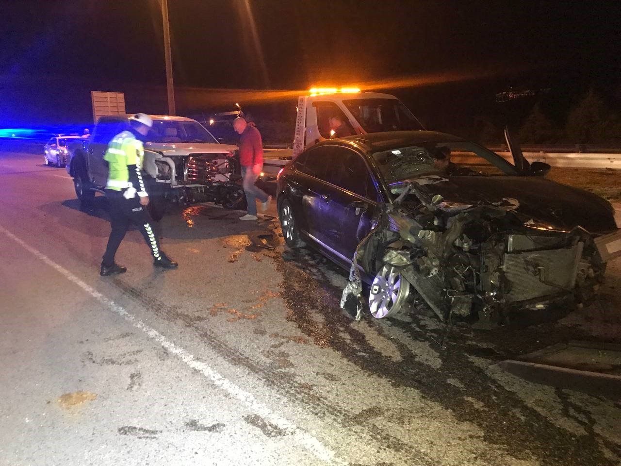 Kapıkule yolunda feci kaza: 78 metre sürüklenen motosiklet sürücüsü hayatını kaybetti