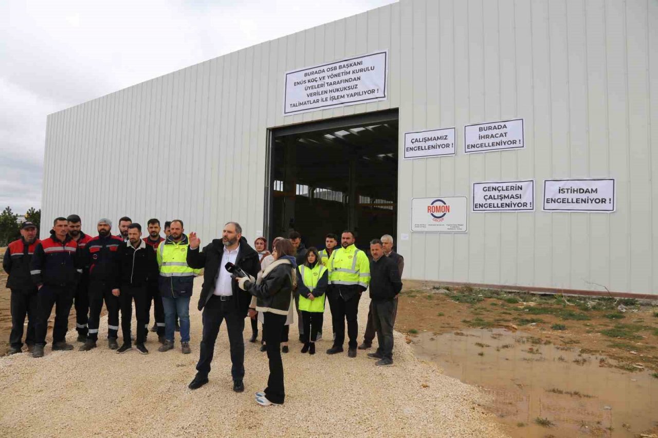 İhracat için kapasitesini arttırmak isteyen firmaya OSB’den ruhsat engeli