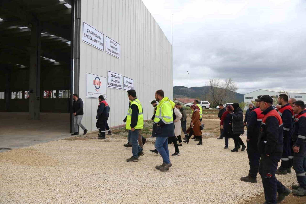 İhracat için kapasitesini arttırmak isteyen firmaya OSB’den ruhsat engeli