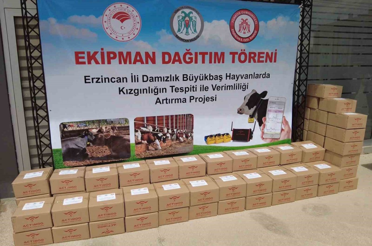 Kızgınlık tespit cihazı dağıtım töreni yapıldı